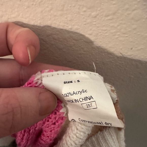 Striped Multicolor Women's Sweater - Picture 3 of 3